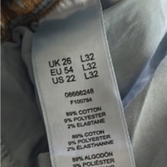 ASOS denim distressed jeans size 22 SKU 18 1069 - Picture 2 of 8